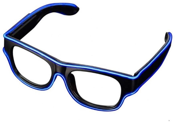 16x15cm LED Light Up Okulary Bezprzewodowe z akumulatorem USB 140 mAh
