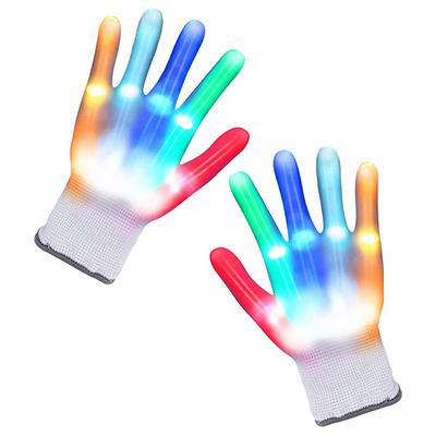 Migające rękawiczki LED Light Up dla chłopców Dziewczęta Urodziny Prezent świąteczny