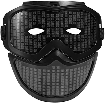 Party Festival Inteligentna maska ​​​​LED na twarz Bluetooth Sterowana przez aplikację z możliwością programowania