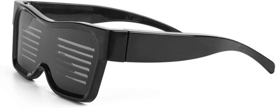 Funky programowalne okulary LED
