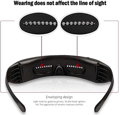 Bluetooth LED Luminous Glasses Program Wiadomość Animacja Rysunek Korektor