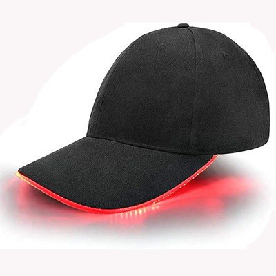 Czapki z daszkiem LED Light Up 3 tryby migania na imprezę Rave Christmas