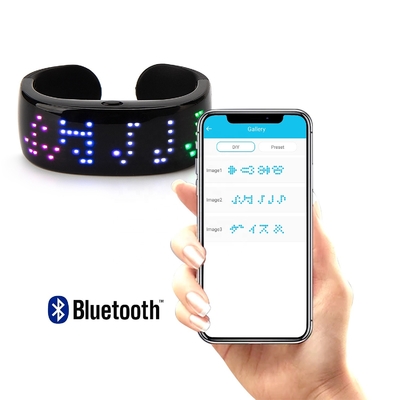 Smartfon Pilot LED Bransoletka APP Edycja wiadomości Rysowanie