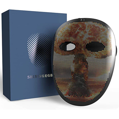 Wifi RGB Led Video Mask Programowalne przesyłanie zdjęć i odtwarzanie filmów